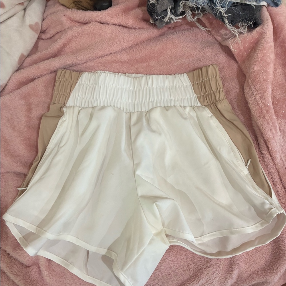 Women's Two-Tone Shorts